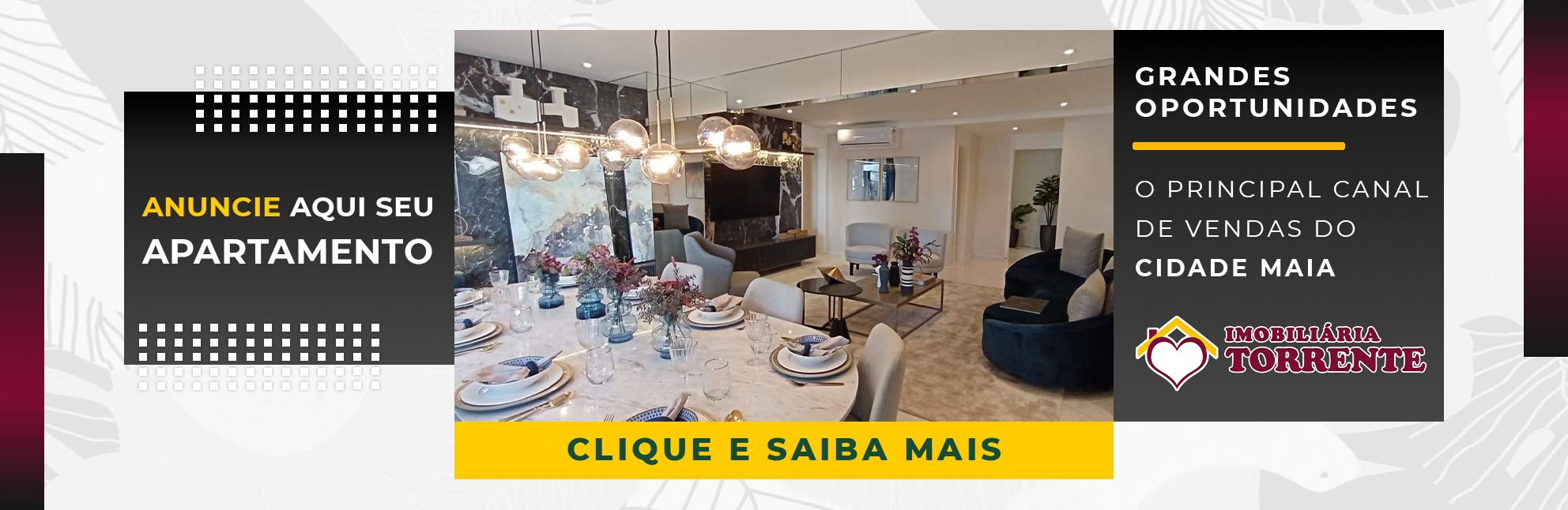 ANUNCIE SEU APARTAMENTO NO PRINCIPAL PORTAL DE IMÓVEIS DO CIADE MAIA | CLIQUE E SAIBA MAIS